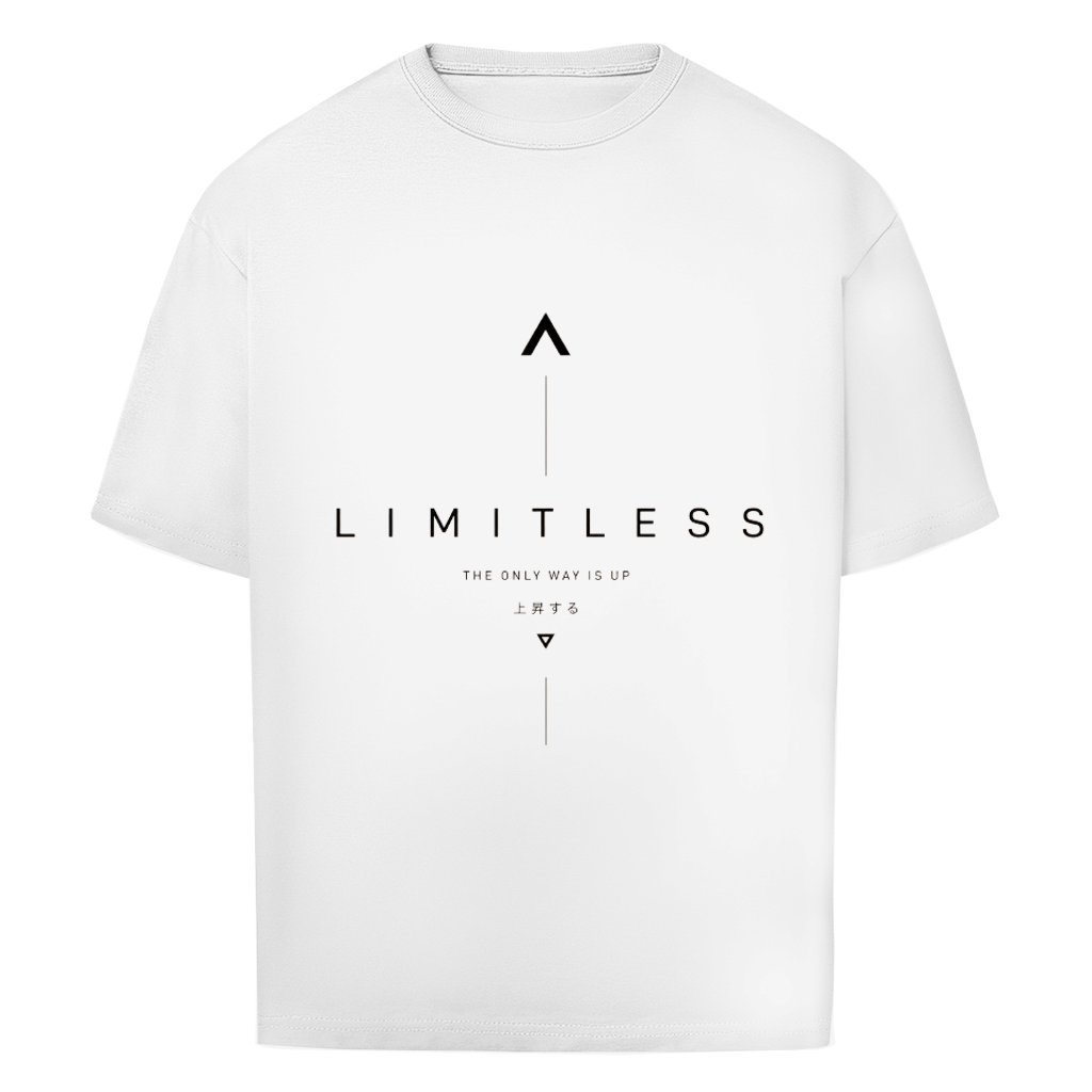 LIMITLESS" Oversize Heavyweight Shirt