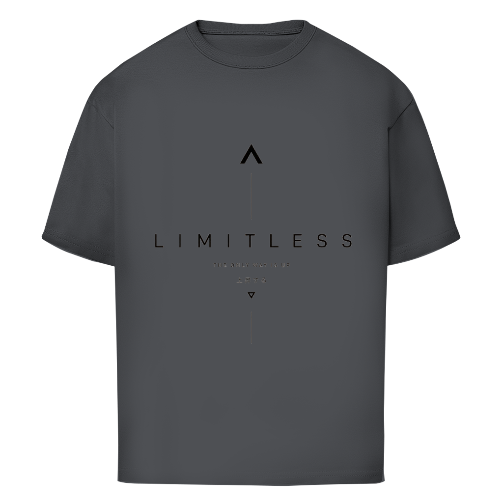 LIMITLESS" Oversize Heavyweight Shirt
