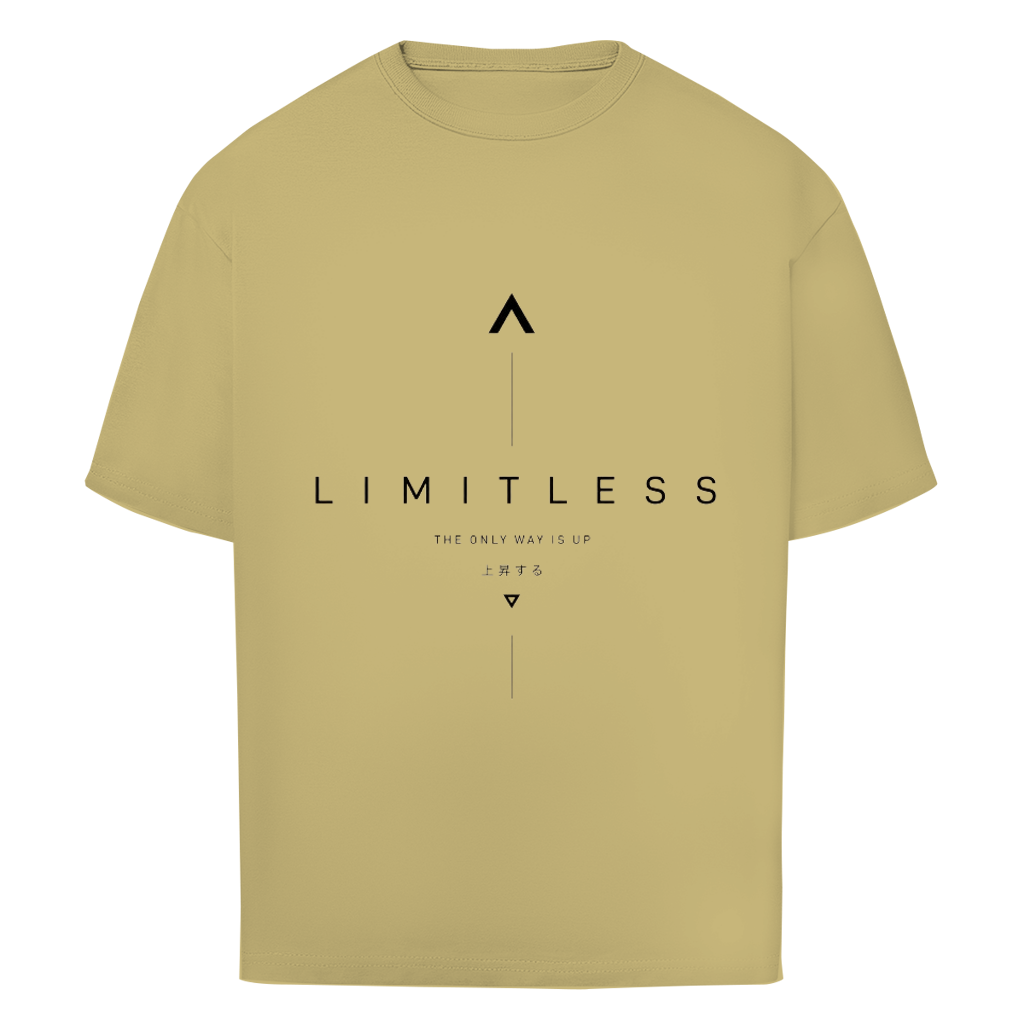 LIMITLESS" Oversize Heavyweight Shirt