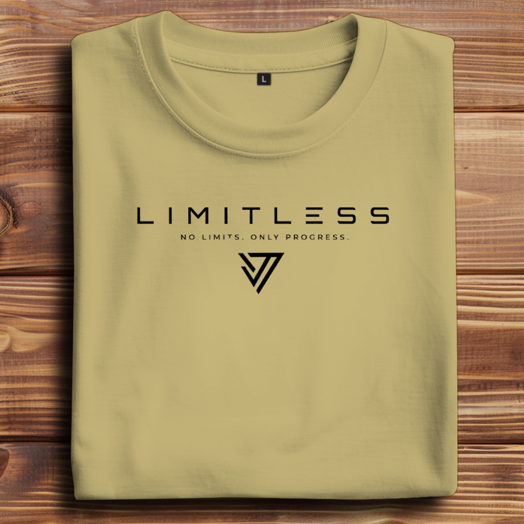 LIMITLESS" Oversize Heavyweight Shirt
