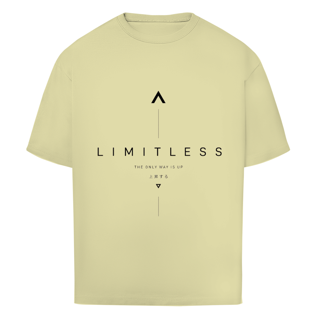 LIMITLESS" Oversize Heavyweight Shirt
