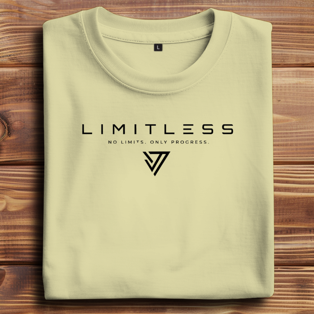 LIMITLESS" Oversize Heavyweight Shirt