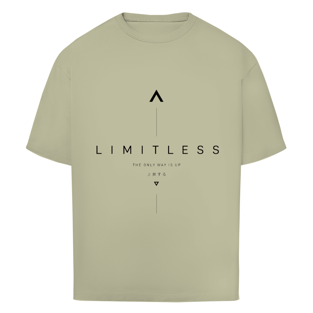 LIMITLESS" Oversize Heavyweight Shirt