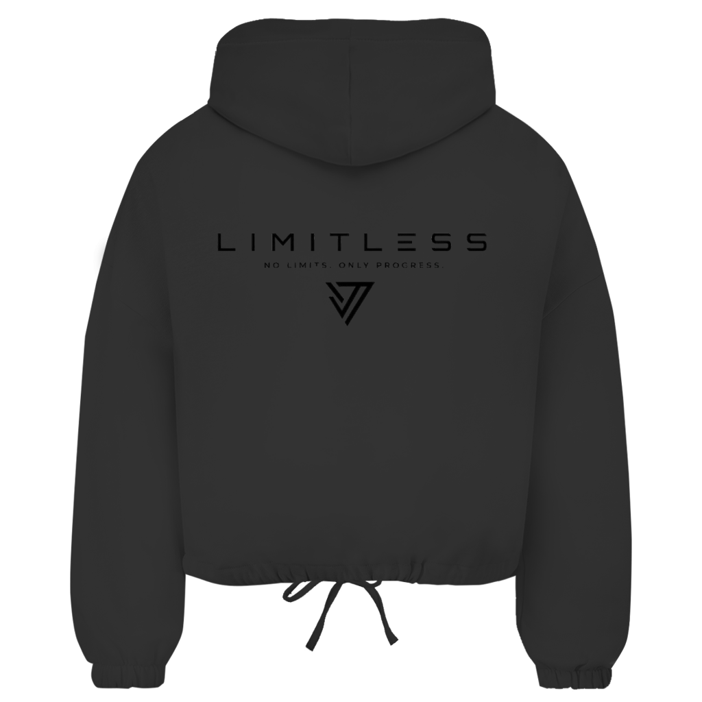 Damen Zipper Hoodie LIMITLESS