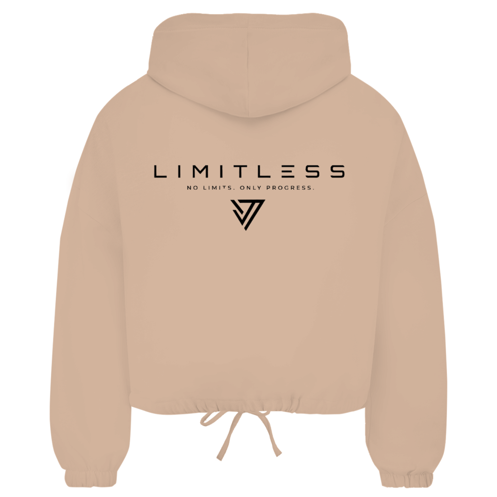 Damen Zipper Hoodie LIMITLESS